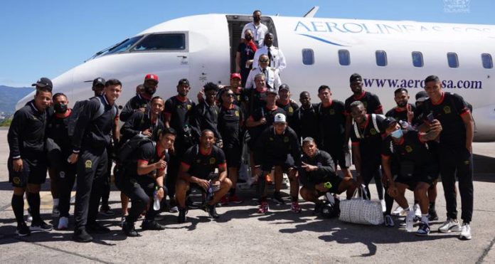 Olimpia ya viajó a Costa Rica.