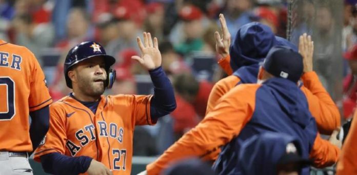 Astros de Houston a un triunfo del título mundial.