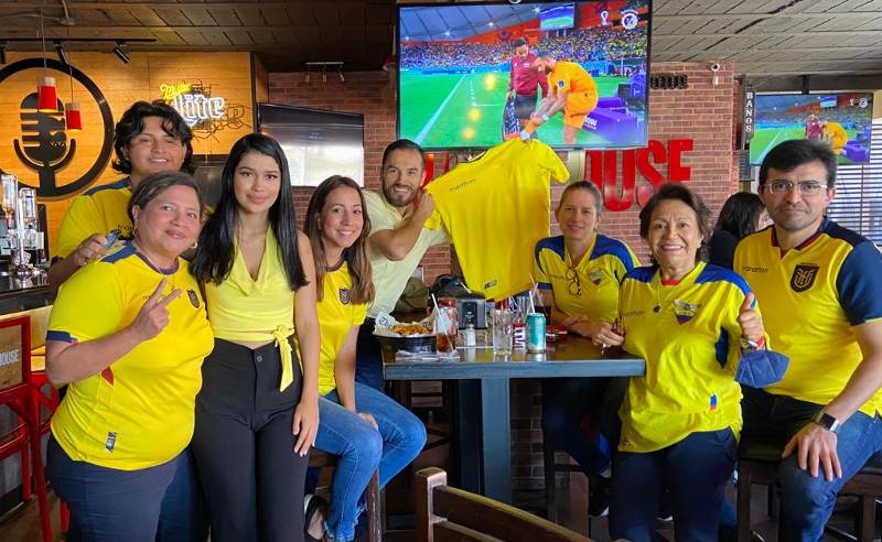 Los ecuatorianos están emocionados por compartir con Cronómetro la destacada actuación d su selección en el Mundial.