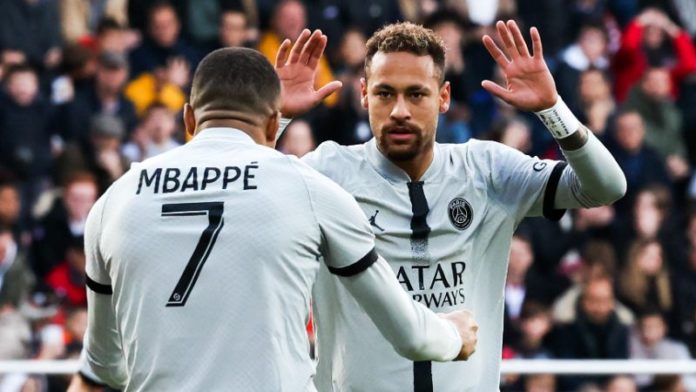 PSG Neymar Lorient