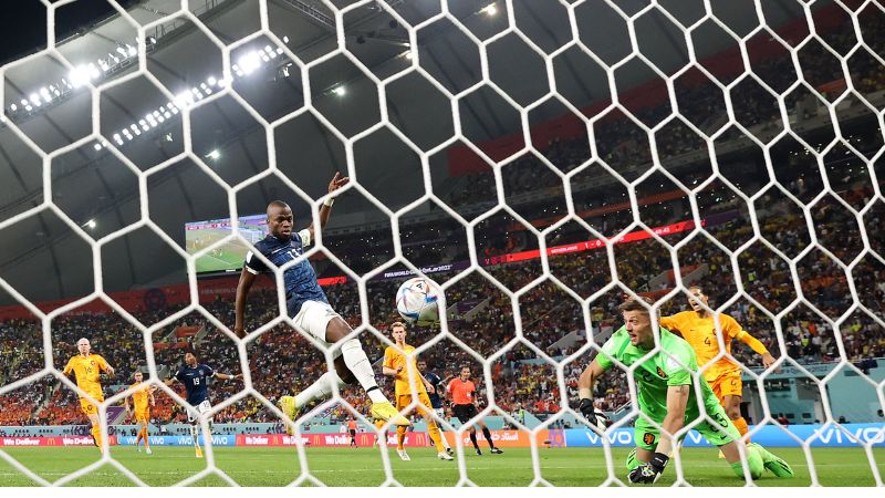 Países Bajos Gol de Ecuador