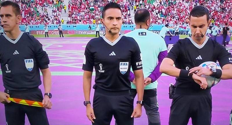 Saíd Martínez, árbitro hondureño.