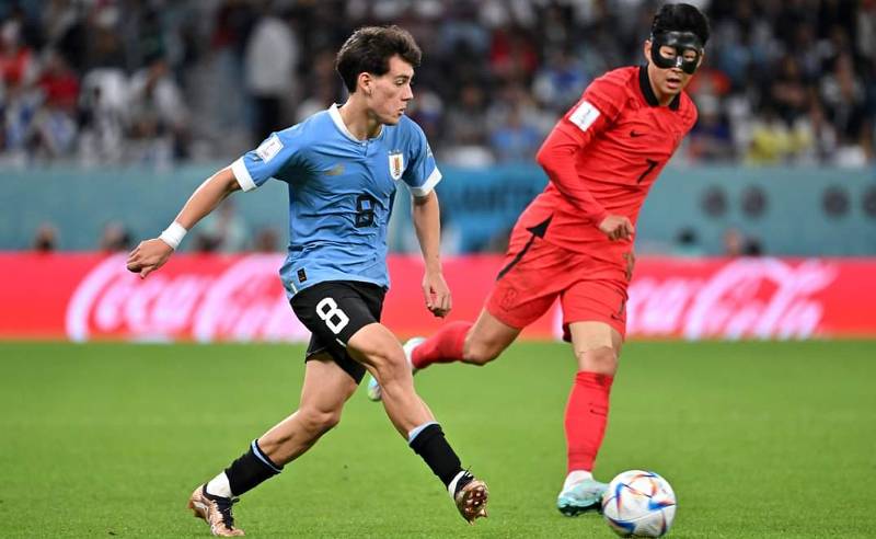 Uruguay y Corea no pasaron del empate.