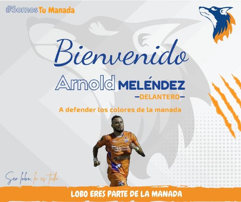 Arnold Meléndez, delantero.
