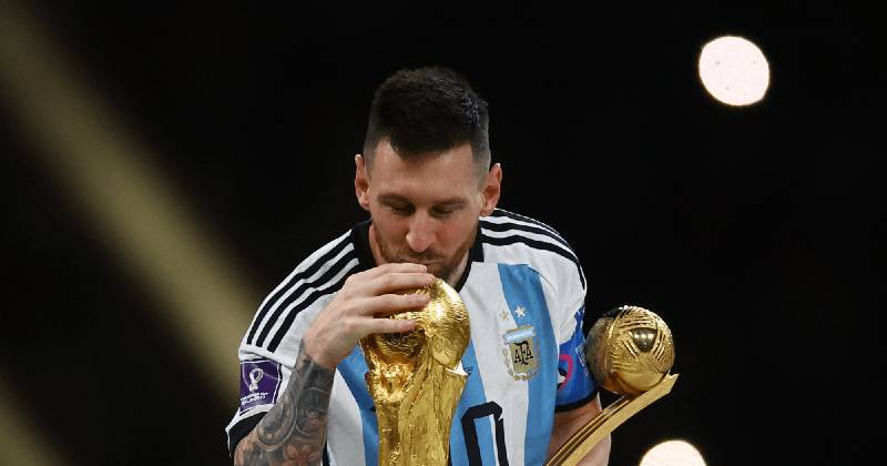 Lionel Messi, campeón Mundial.