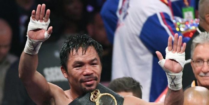 Manny Pacquiao quiere regresar al cuadrilátero.