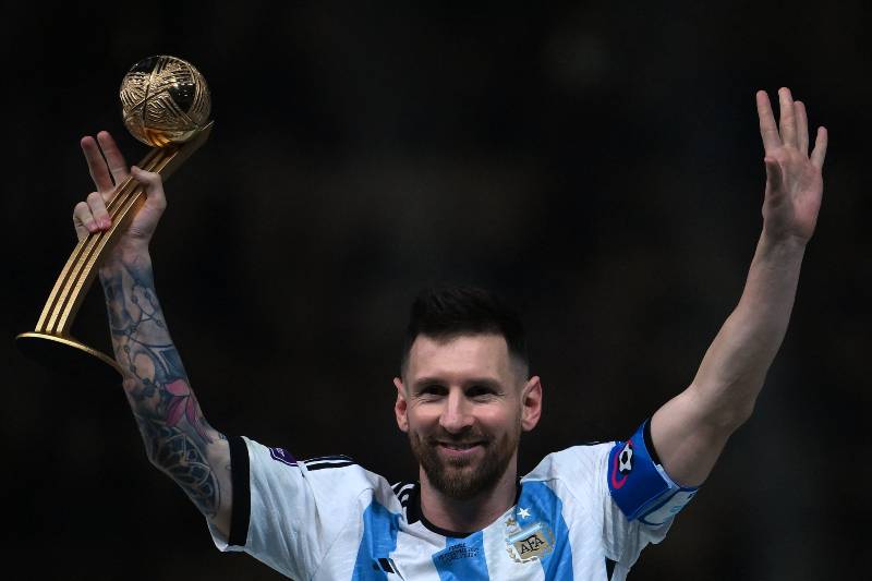 Lionel Messi, el Mejor Jugador del Mundial.