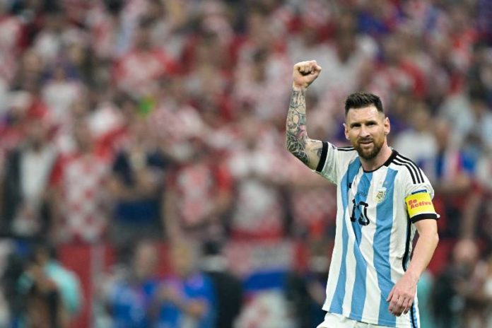 Lionel Messi, capitán de Argentina.