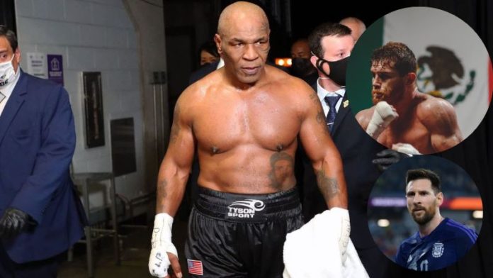 Mike Tyson Messi Canelo