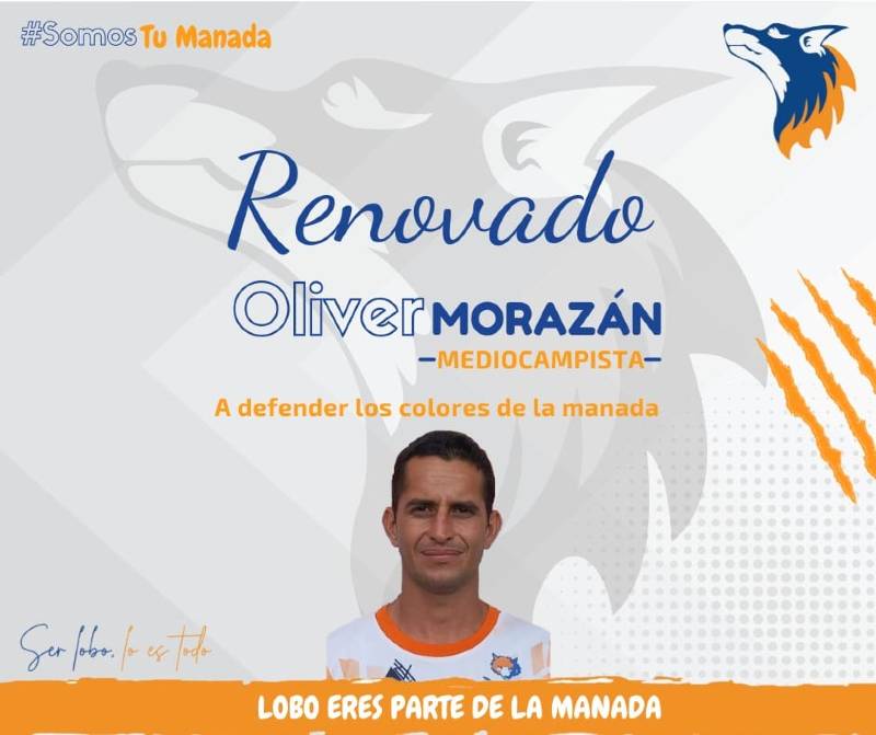 Oliver Morazán, contención de Lobos.