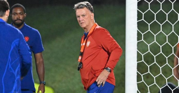 Louis Van Gaal, técnico de Países Bajos.