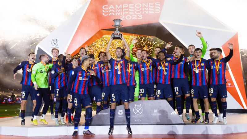 Barcelona Supercopa campeón