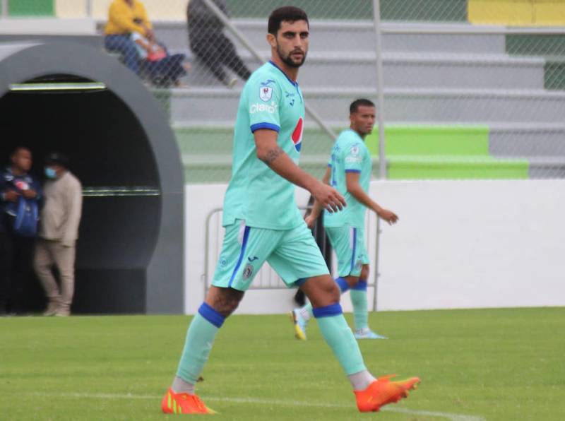 El argentino Lucas Campana ya se entrenó con Motagua y anotó un gol en el amistoso internacional contra el Real Estelí de Nicaragua.