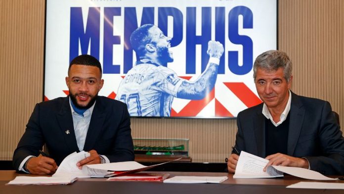 Memphis Depay Atlético