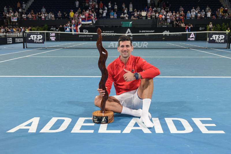 Novak Djokovic se presenta como una máquina y sale la pregunta quién lo detendrá.
