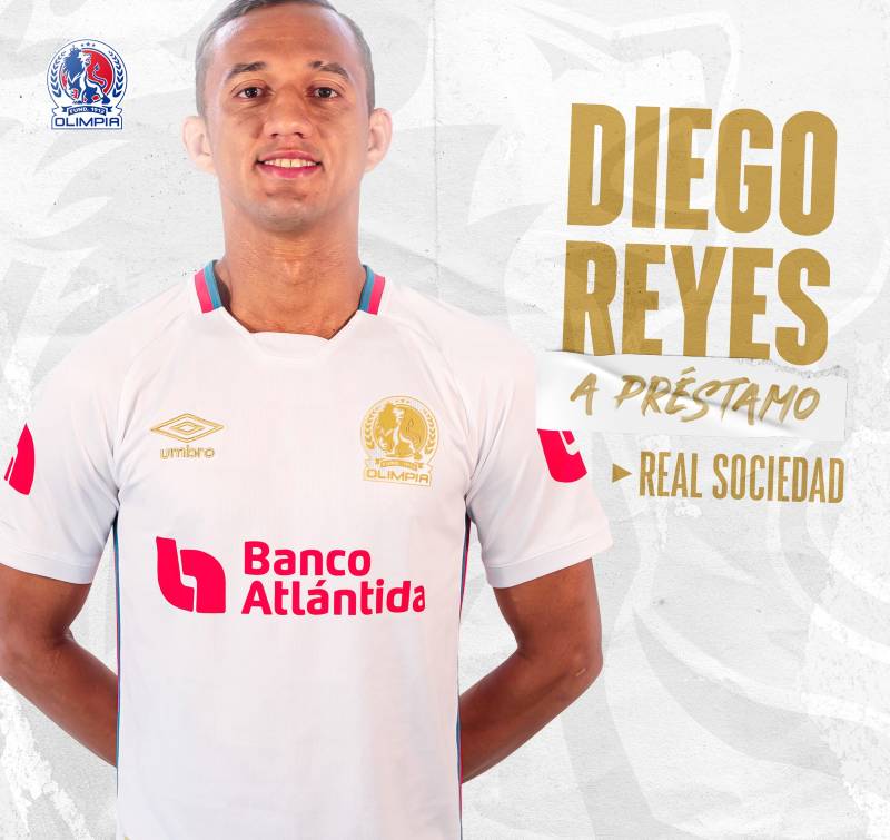 Este es el momento en que Olimpia anunciaba el préstamo por seis meses de Diego Reyes a la Real Sociedad.