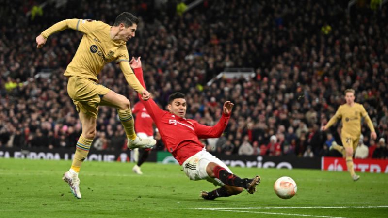 El Barcelona fue superado claramente por el Manchester United, particularmente en el segundo tiempo.