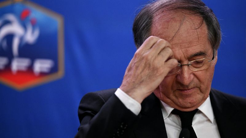 Noel le Graet renunció este martes a la presidencia de la Federación Francesa de Fútbol.