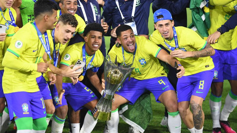 Los brasileños se coronaron este domingo como los reyes de Sudamérica y junto a Ecuador, Colombia y Uruguay estarán en el Mundial de Indonesia 2023.