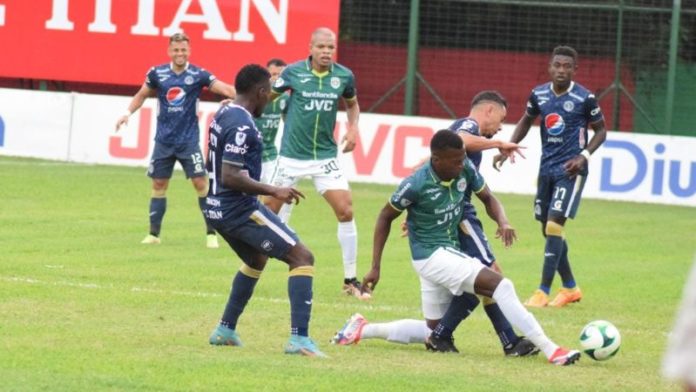 Maratahón y Motagua no se hicieron daño y empataron 1-1 en el clásico de las Ms.