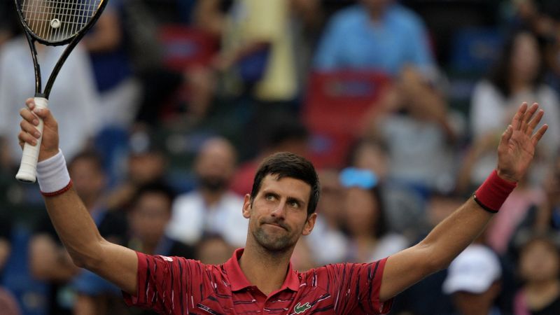 El tenista serbio Novak Djokovic asegura que ya está casi al 100 por ciento luego de superar una lesión.