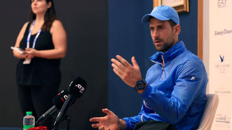 El serbio Novak Djokovic es el actual número 1 del tenis mundial.