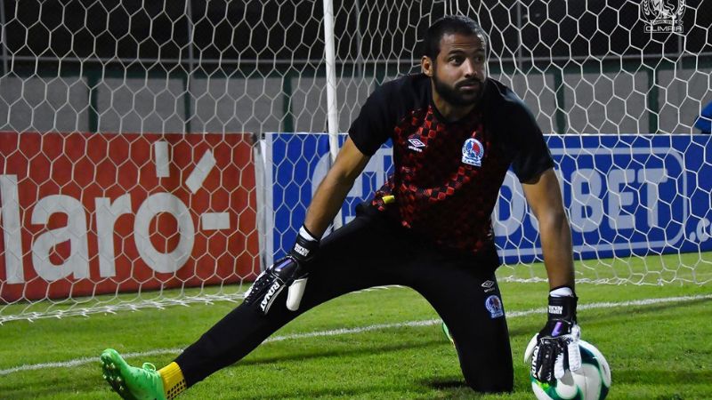 El guardameta del Olimpia, Edrick Menjívar, solo ha recibido un gol en las seis fechas disputadas del torneo de Clausura.