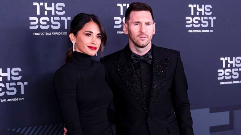 Messi y Antonela Roccuzzo participaron recientemente en la entrega de los premio Best.