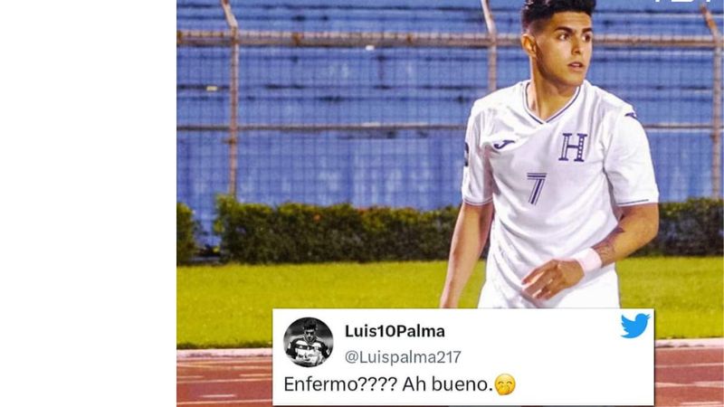 El delantero del Aris Salónica de Grecia Luis Palma recurrió a una pregunta y a un emoji para desvirtuar lo dicho por Diego Vázquez.