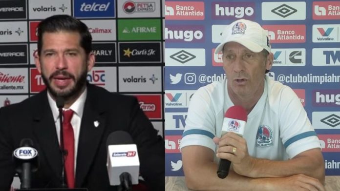 Los técnicos Pedro Troglio, del Olimpia, y Benjamín Mora, del Atlas, pregonan que tienen bien estudiado al rival del miércoles.