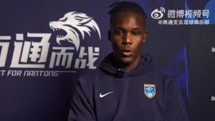 El delantero Rubilio Castillo, dijo sentirse contento en el equipo chino Nantong Zhiyun FC.