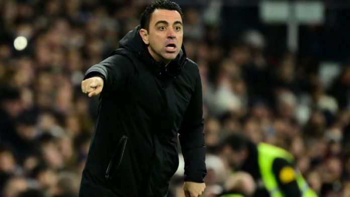 Xavi no se siente en la final de la Copa del Rey, a pesar que el Barcelona le ganó 1-0 al Real Madrid en el Santiago Bernabéu.