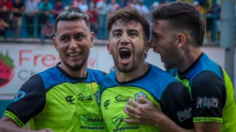 El goleador de los olanchanos Agustín Auzmendi le anotó por primera vez a Olimpia en Liga Nacional.