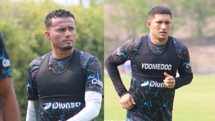 Walter Martínez y Héctor Castellanos, son dos de las cinco bajas que tendrá Motagua para el partido ante Honduras Progreso.