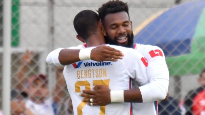 Jerry Bengtson y Jorge Benguché conforma la dupla goleadora del Olimpia en el actual torneo de Clausura.