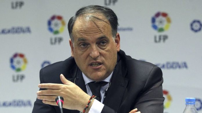 El Barcelona pide la dimisión del presidente de la Federación Española de Fútbol, Javier Tebas.