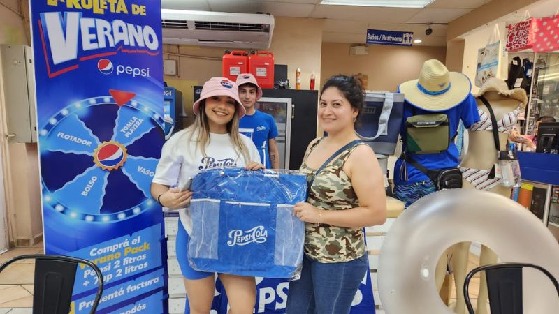 Los turistas que se dirigen hacia La Ceiba pueden participar en Tela en la Ruleta de Verano de Pepsi Cola.