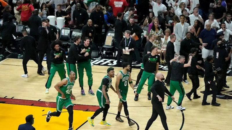 Los Boston Celtics obligan a los Miami Heat a un séptimo juego para definir al finalista del Este en la NBA.