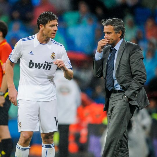 Mourinho y Xabi