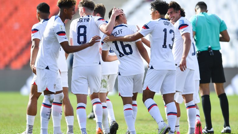 La selección de Estados Unidos lleva un campaña perfecta en el Mundial Sub-20 de Argentina y ya está en cuartos de final.