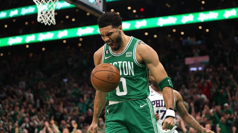 Jayson Tatum es la estrella de Boston Celtics para la final contra Miami Heat por la Conferencia Este de la NBA.