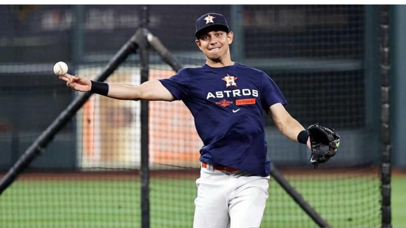 Mauricio Dubón realiza una excelente campaña con los Astros de Houston en el mejor béisbol del mundo.