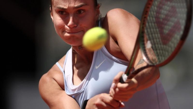 La bielorrusa Aryna Sabalenka ya está en semifinales del WTA 1000 de Madrid.