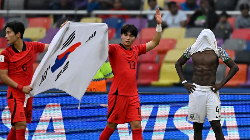 Corea del Sur derrotó a Nigeria y se clasificó a semifinales del Mundial de Argentina en categoría Sub-20.