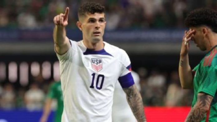 Christian Pulisic marcó doblete contra la selección mexicana en la semifinal de la CONCACAF Nations League.