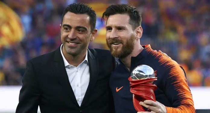 Messi Xavi