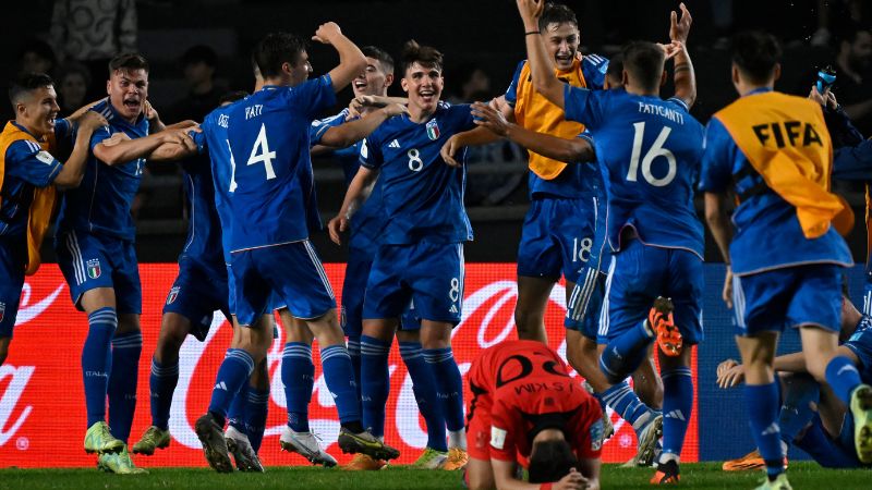 Italia dejó en el camino a la aguerrida Corea del Sur y se citó con Uruguay en la gran final del Mundial Sub-20 de Argentina.