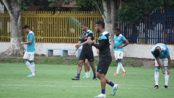 El delantero del Olimpia, Jerry Bnegtson, anotó uno de los tres goles con los cuales la Selección Mayor le ganó 3-2 a la Sub-22.