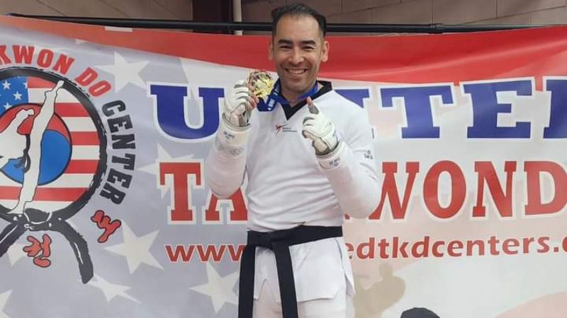 El taekwondista hondureño Miguel Ferrera ganó el primer lugar en el United Cup que se celebró el fin de semana en Nueva York.