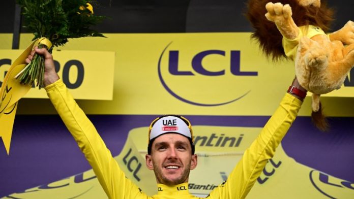 El británico Adam Yates (UAE) conservó el maillot amarillo en el Tour de Francia.